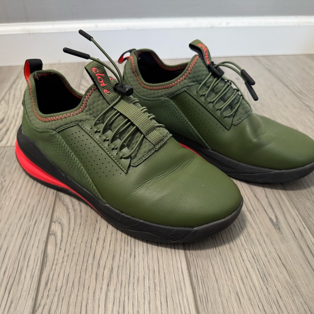8.5W or 7M Olive Green Clove Juniper Berry Nursing/ Athletic Sneakers